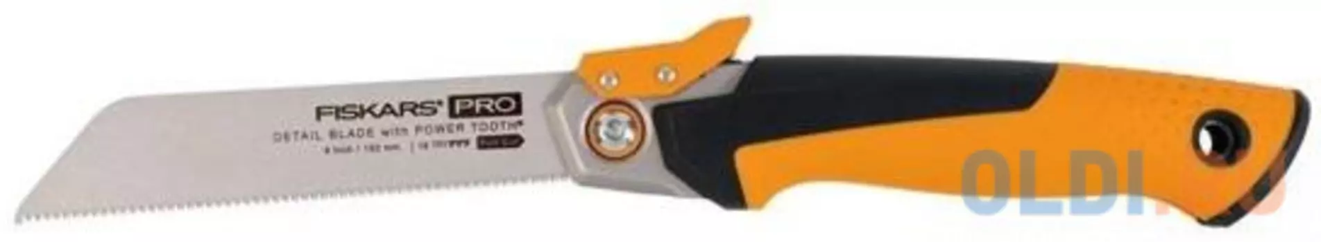 FISKARS Пила тяговая складная PowerTooth 150 мм, 19 зубьев на дюйм 1 062 932