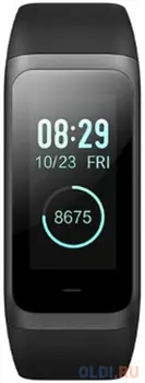 Фитнес-трекер Amazfit Band 2 IPS корп.:черный рем.:черный