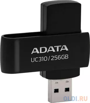 Флеш Диск A-DATA 256GB  UC310, USB 3.2, черный