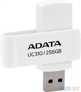 Флеш Диск A-DATA 256GB  UC310, USB 3.2, белый