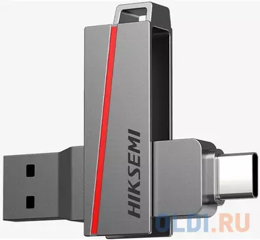 Флеш Диск HIKSEMI DUAL SLIM HS-USB-E307C/64G/U3 64Gb , USB3.2/Type-C
