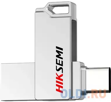 Флеш Диск HIKSEMI SYNC HS-USB-E327C/32G/U3/Silver 32Gb , USB3.2/Type-C