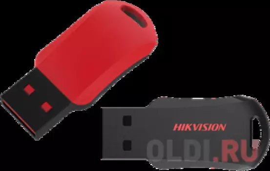 Флеш Диск HIKVision HS-USB-M200R(STD)/USB2.0/32G 32Gb , USB2.0, пластиковый корпус