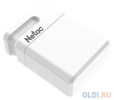 Флеш Диск Netac U116 64Gb , USB3.0, миниатюрная пластиковая белая