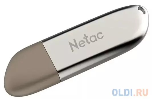 Флеш Диск Netac U352 32Gb , USB2.0, с колпачком, металлическая