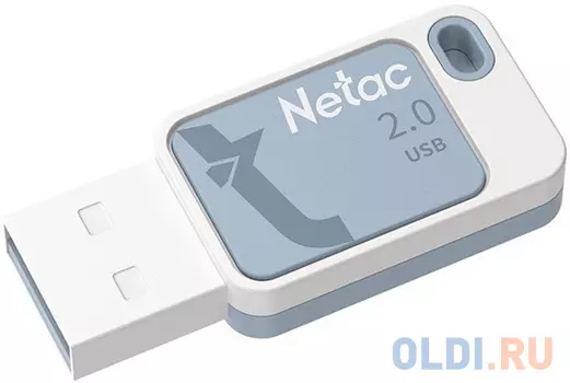 Флеш Диск Netac UA31 16Gb , USB2.0, голубая
