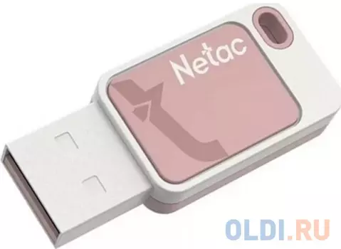 Флеш Диск Netac UA31 64Gb , USB2.0, розовая