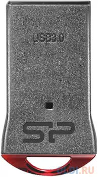 Флеш Диск Silicon Power 16Gb Jewel J01 SP016GBUF3J01V1R USB3.1 серебристый/красный
