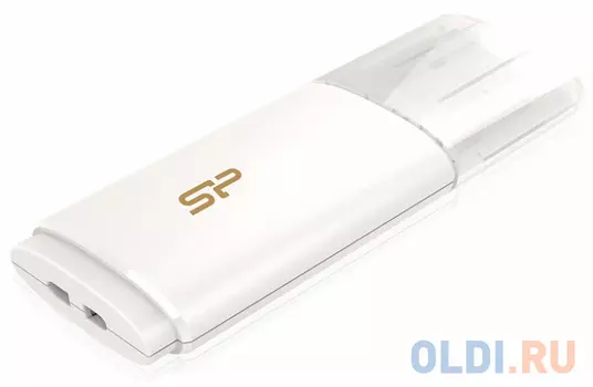 Флеш Диск Silicon Power 32Gb Blaze B06 SP032GBUF3B06V1W USB3.1 белый