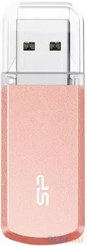 Флеш Диск Silicon Power 64Gb Helios 202 SP064GBUF3202V1P USB3.2, Rose Gold