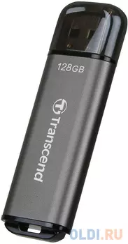 Флеш Диск Transcend 128Gb Jetflash 920 TS128GJF920 USB3.1 темно-серый