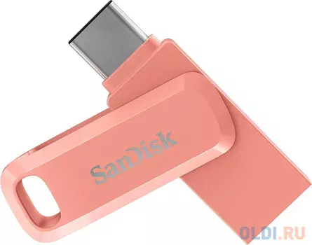 Флеш накопитель 256GB SanDisk Ultra Dual Drive Go, USB 3.1 - USB Type-C Pink SDDDC3-256G-G46PC