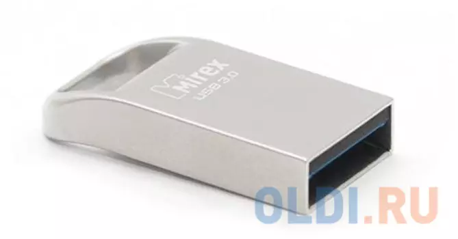 Флеш накопитель 32GB Mirex Tetra, USB 3.0, Серебро