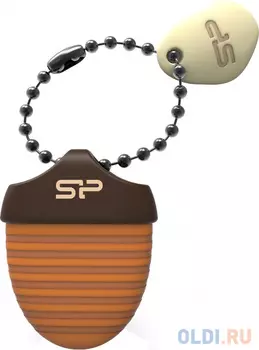 Флеш накопитель 32GB Silicon Power Touch T30, USB 2.0, Коричневый