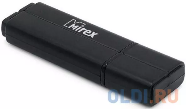 Флеш накопитель 64GB Mirex Line, USB 2.0, Черный