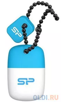 Флеш накопитель 64Gb Silicon Power Jewel J07, USB 3.0, Бирюзовый