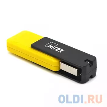 Флеш накопитель 8GB Mirex City, USB 2.0, Желтый