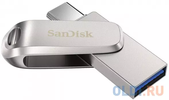 Флешка 1024 Gb SanDisk SDDDC4-1T00-G46 USB Type-C USB 3.2 серебристый