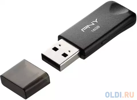 Флешка 16Gb PNY FD16GATTCKTRK-EF USB 2.0 черный