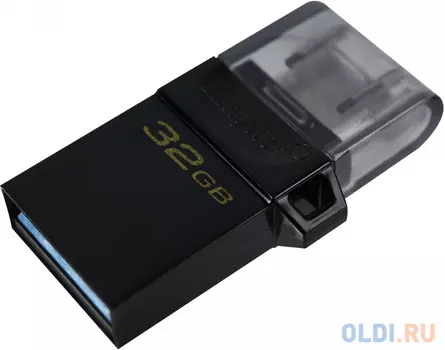 Флешка 32Gb Kingston DTDUO3G2 USB 3.0 черный