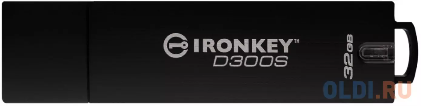 Флешка 32Gb Kingston IronKey D300S Basic USB 3.1 черный