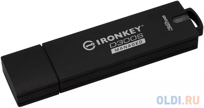 Флешка 32Gb Kingston IronKey D300S Managed USB 3.1 черный