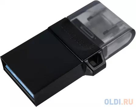 Флешка 64Gb Kingston DTDUO3G2 USB 3.0 microUSB черный