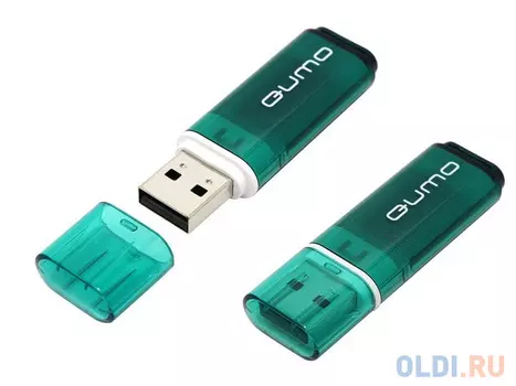 Флешка USB 4Gb QUMO Optiva 01 USB2.0 зеленый QM4GUD-OP1-green