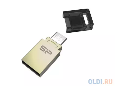 Флешка USB 8Gb Silicon Power Mobile X10 SP008GBUF2X10V1C серебристый