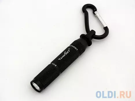 Фонарь брелок Tank007 E08 чёрный