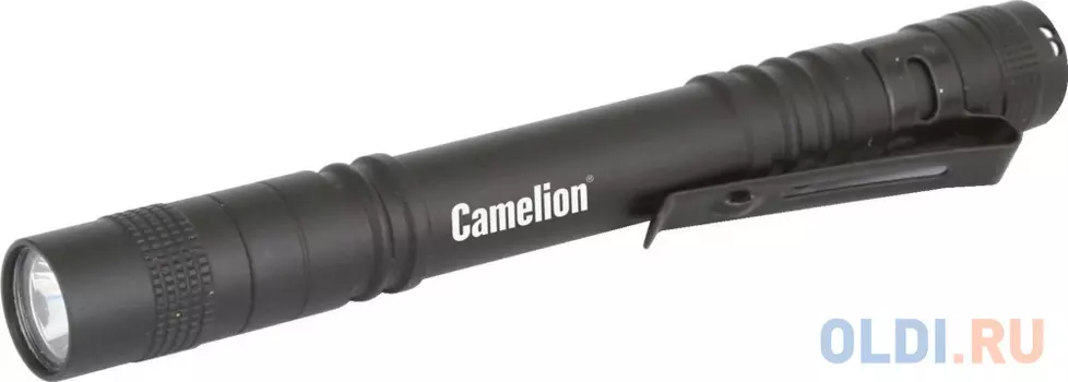 Фонарь CAMELION LED51517 черн led xpe 3 реж 2xlr03 в компл. алюм. откр. блистер