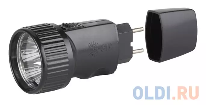 Фонарь Эра SDA30M черный