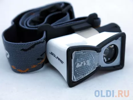 Фонарь налобный Solaris M20 белый