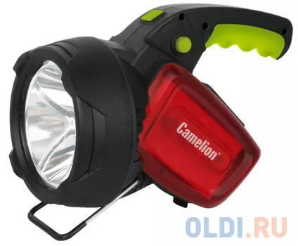 Фонарь ручной Camelion LED56334 чёрный красный