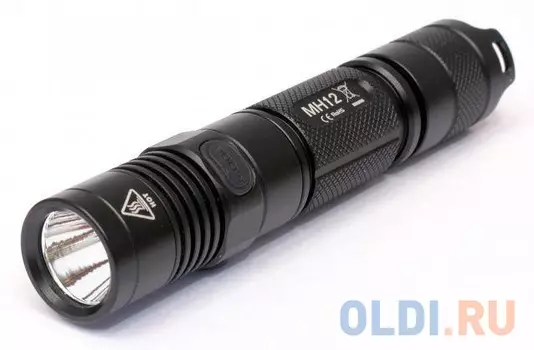 Фонарь ручной Nitecore MH12 чёрный
