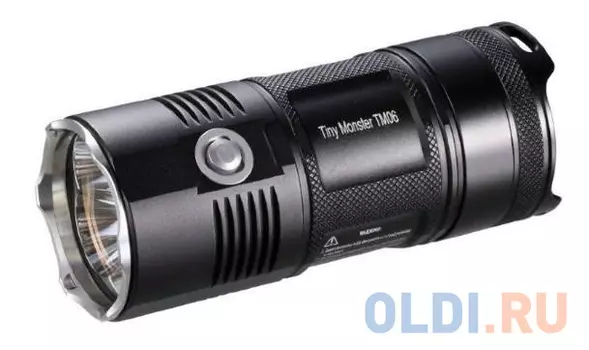 Фонарь ручной Nitecore TM06S черный
