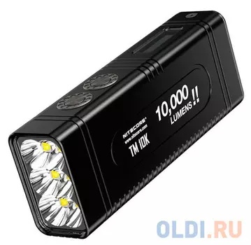 Фонарь ручной Nitecore TM10K чёрный 17683