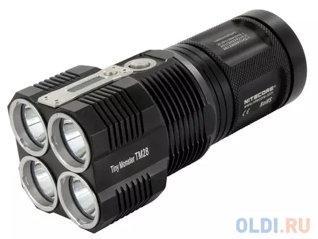 Фонарь ручной Nitecore TM28 Set черный 16106