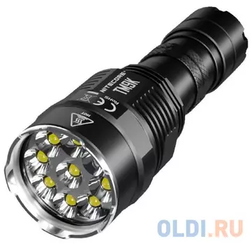 Фонарь ручной Nitecore TM9K чёрный
