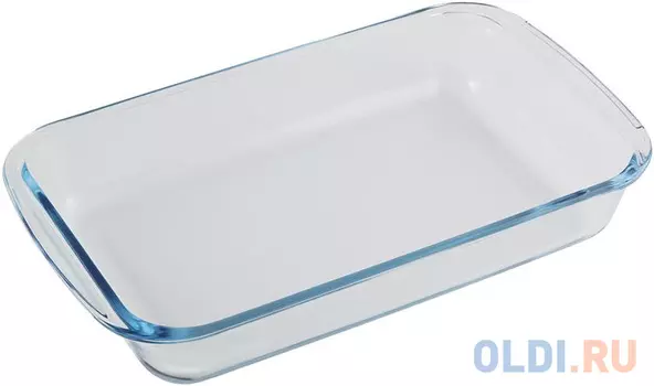 ФОРМА ДЛЯ ЗАПЕКАНИЯ СТЕКЛ. "FELICITA" 1 Л, ПРЯМОУГ., С РУЧКАМИ (1/12) "MALLONY"