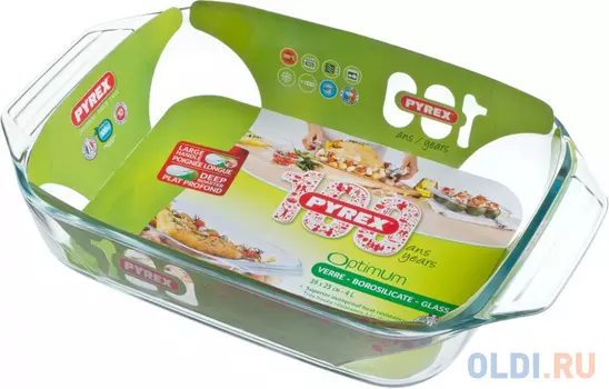 Форма прямоугольная Pyrex Optimum 409B000 3.8л