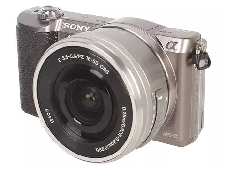 Фотоаппарат Sony ILCE-5100LT (ILCE5100LT.CEC) Brown 24.3 Mp, 23.5 x 15.6 мм / max 6000 x 4000 / 8x zoom / экран 3.0" / 0,344 г