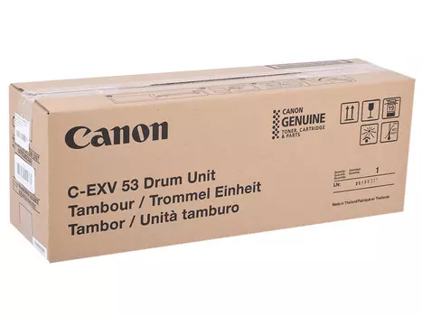 Фотобарабан Canon C-EXV53 для IR ADVANCE 4525i MFP/4535i MFP/4545i MFP/4551i MFP. Чёрный.