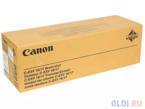 Фотобарабан Canon C-EXV 16/17Bk для iR-C5180 / 5180i / 5185i / 4580 / 4580i / 4080 / 4080i /CLC-4040 / 5151. Чёрный. 70000 страниц.