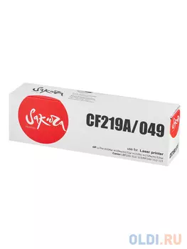 Фотобарабан Sakura CF219A/049 для HP, Canon LJ m104a/m104w/m132a/m132fn/m132fw/m132nw/LBP110/112/113;MF110/112/113/, черный, 12000 к.