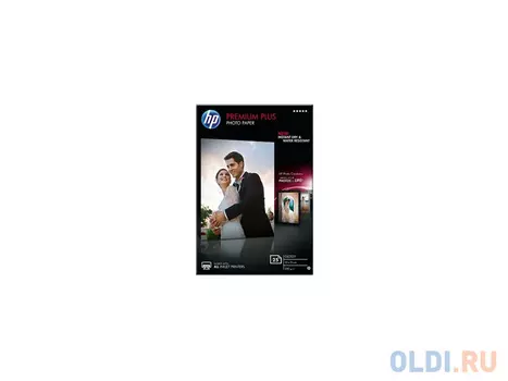 Фотобумага HP A6 300г/кв.м 25л глянцевая CR677A