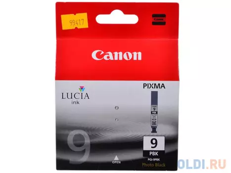 Картридж Canon PGI-9PBK 0стр Черный