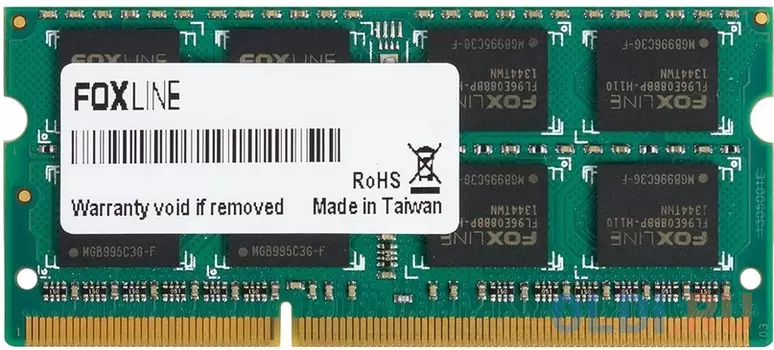 Оперативная память для ноутбука Foxline FL3200D4S22-4G SO-DIMM 4Gb DDR4 3200 MHz FL3200D4S22-4G