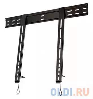 [FU55] Ультратонкое фиксированное крепление Wize Pro для 30"-75" дисплеев, 1 см от стены, VESA75x75, 100x100, 200x100, 200x200, 300x200, 300x300, 400x200, 400x300, 400x400, 600x200, 600x400, макс. нагрузка 45 кг, черн.