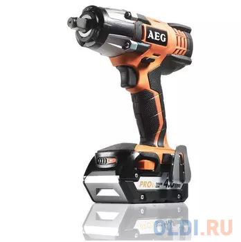 Гайковерт аккумуляторный AEG 446456 BSS 18C12Z LI-402C 18В 2х4Ач proli-ion 0-3200у\\м 360нм